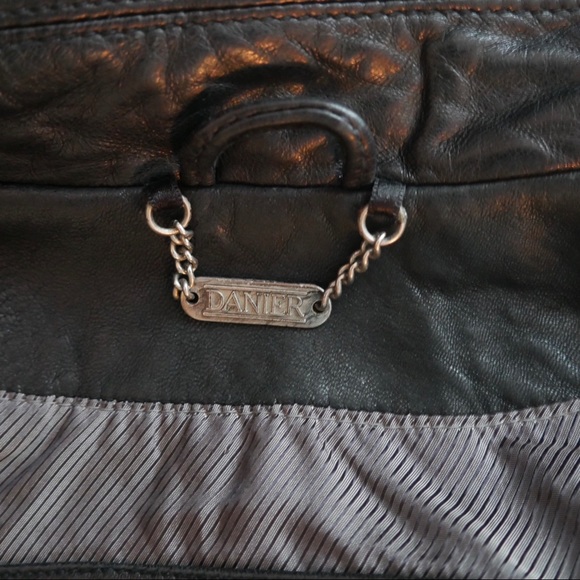 GORGEOUS AUTHENTIC DANIER LEATHER COAT - PERFECT CONDITION - Picture 4 of 4